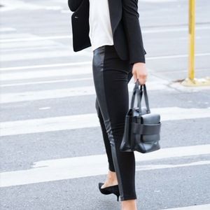 Betabrand Dress Pant Yoga Pants Skinny-Leg Jett